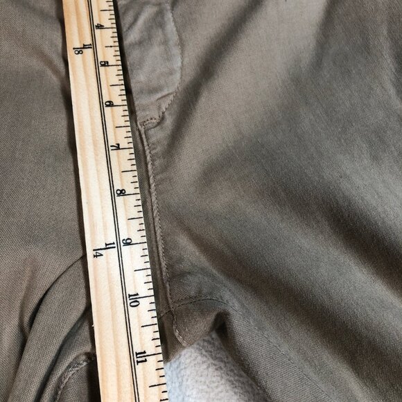 Adriano Goldschmied Pants Men's 34x28 Beige Caden Tailored‎ Trouser Tapered 31R - Picture 10 of 16